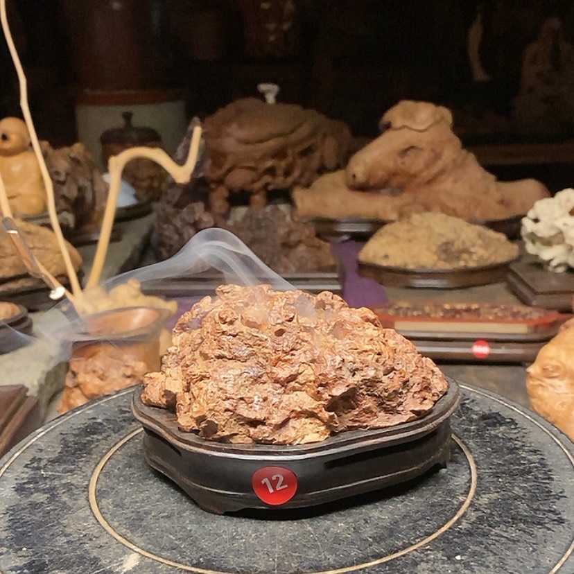 【闪购商品】12号荔枝木香炉工艺
