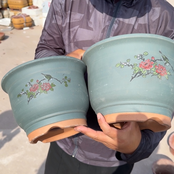 紫砂花盆瑕疵和瑕疵