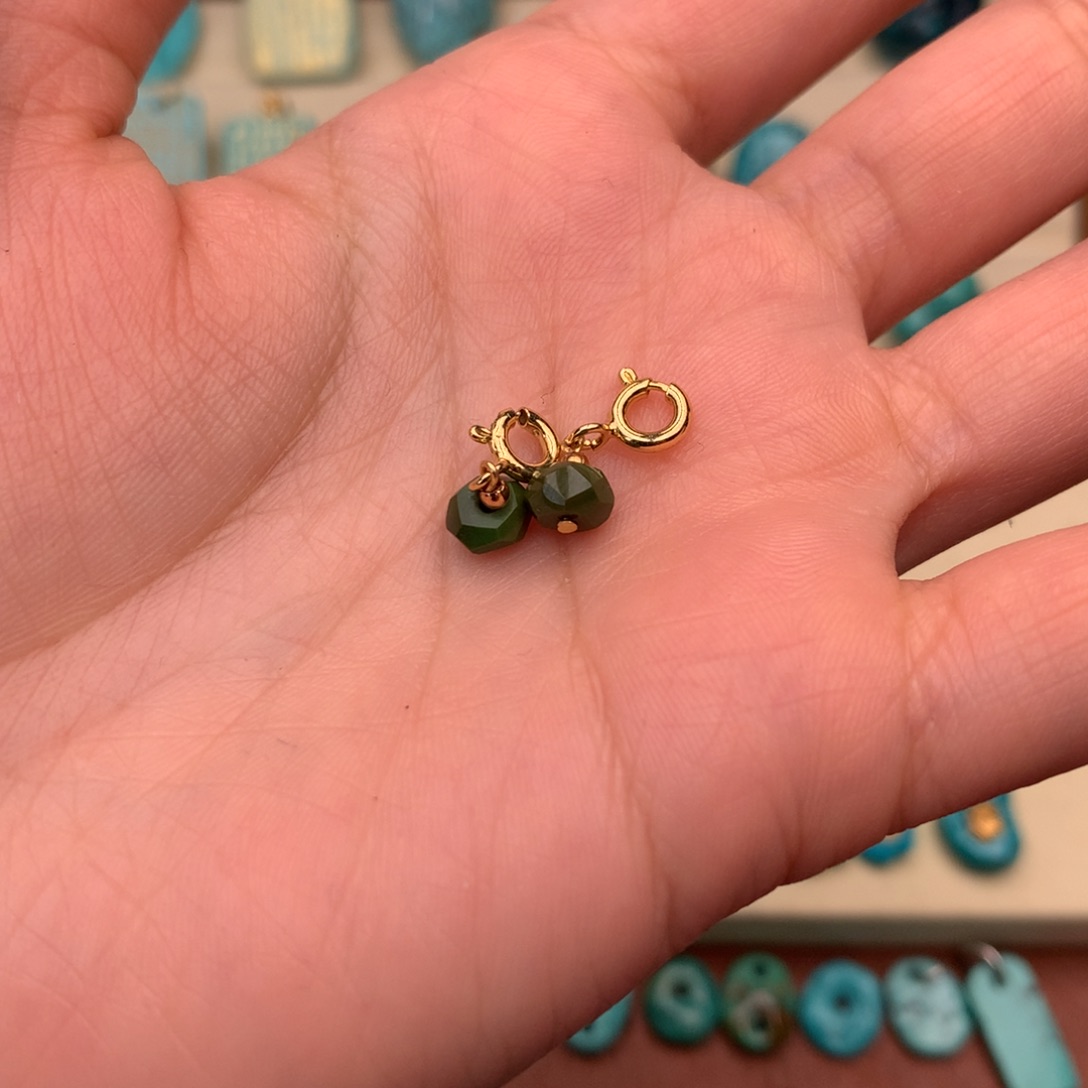 绿松石未镶嵌配饰