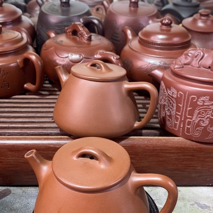 紫砂茶壶河****巍微瑕处理一把