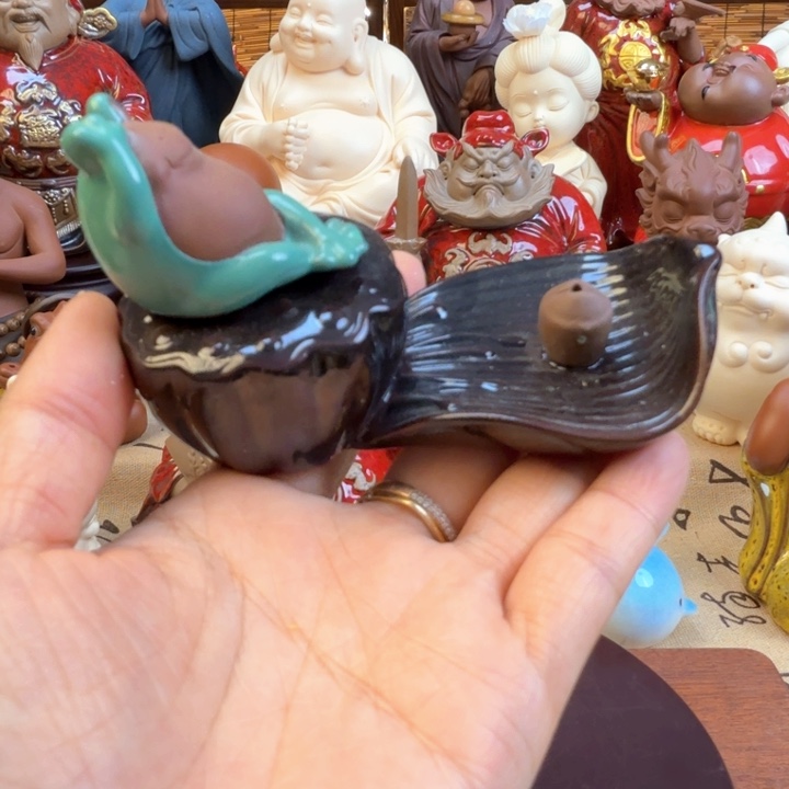 摆件陶紫砂茶宠微瑕摆件wwwwww