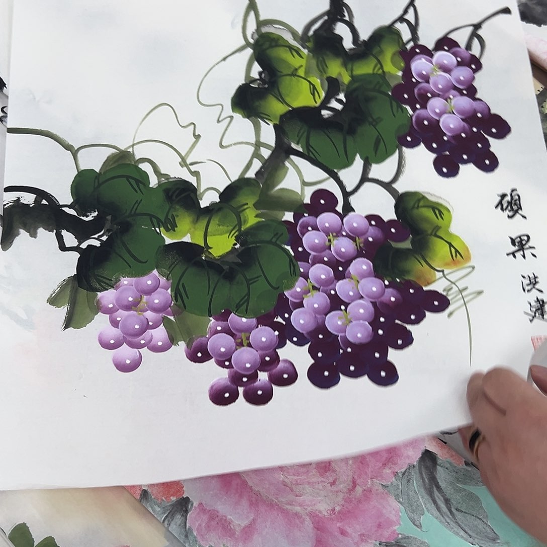 国画卖字画的小歌