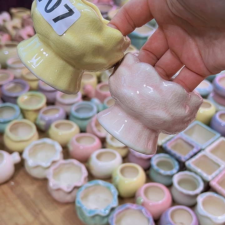 陶瓷花盆当场凑满12包邮