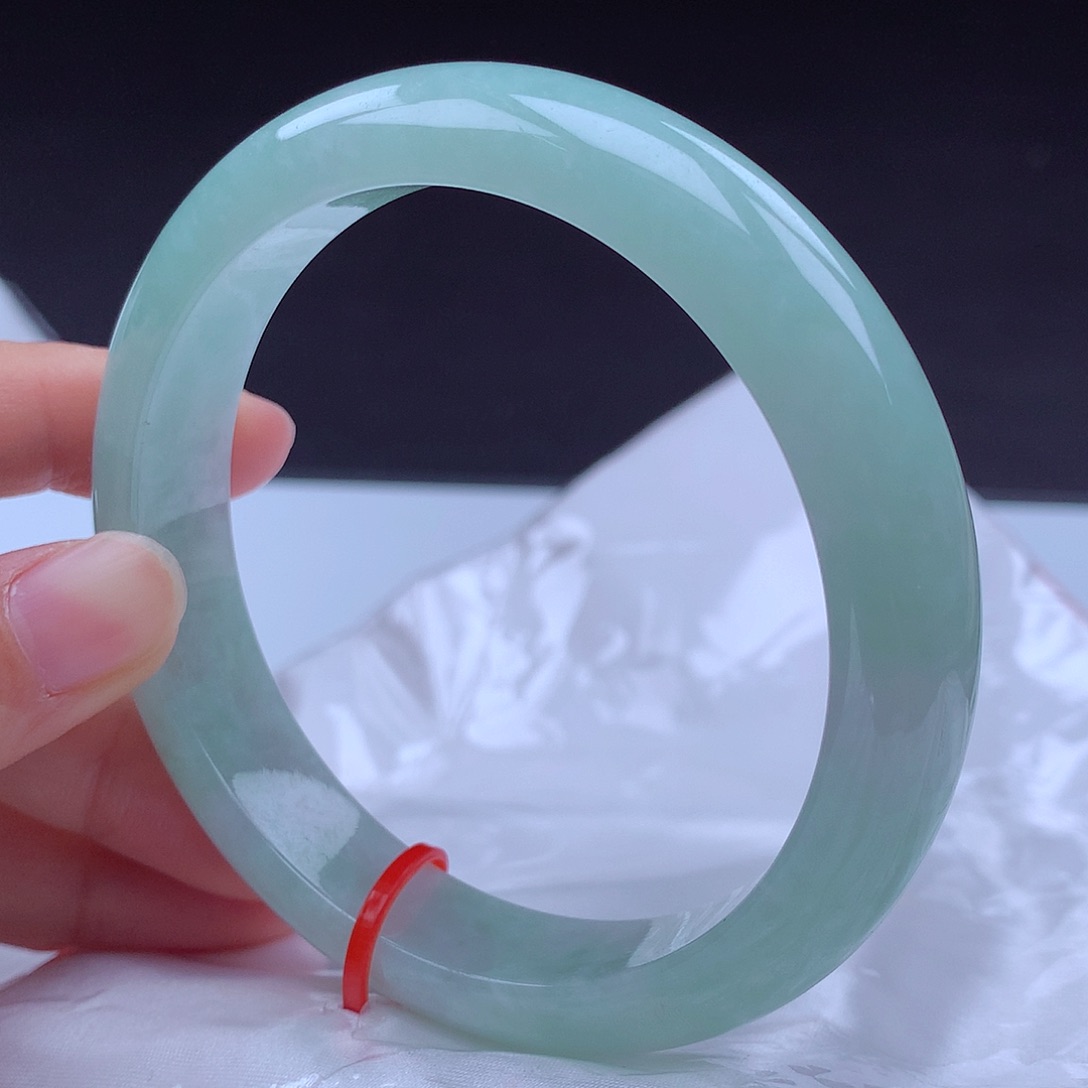 未镶嵌手镯翡翠61圈001142