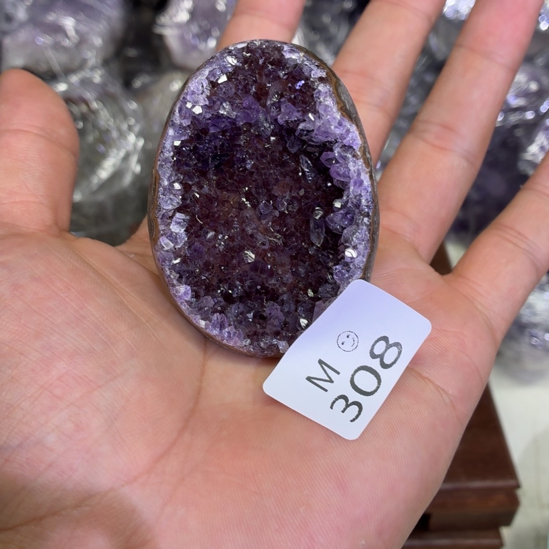 紫晶摆件未镶嵌水晶