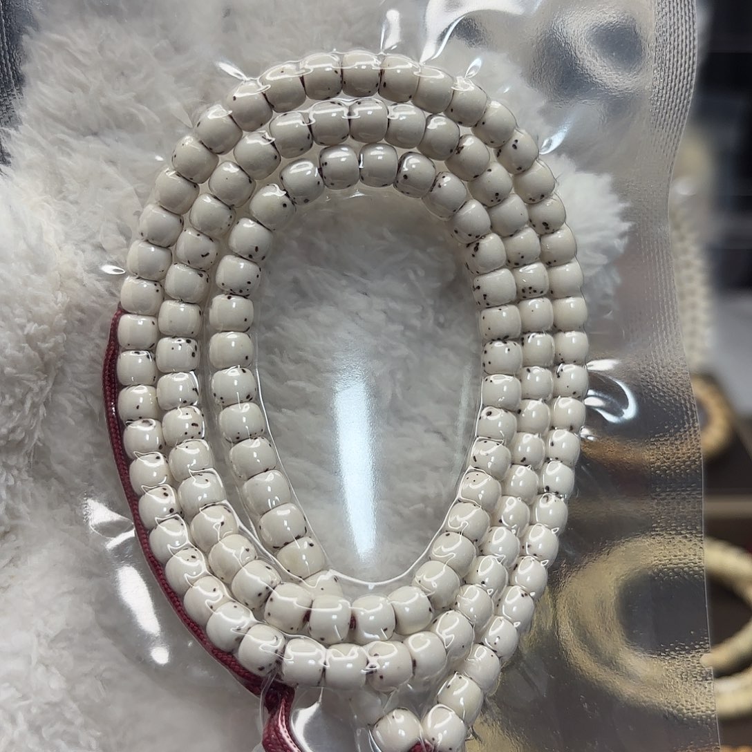 星月菩提吊坠高品质原白6*5大留白散星