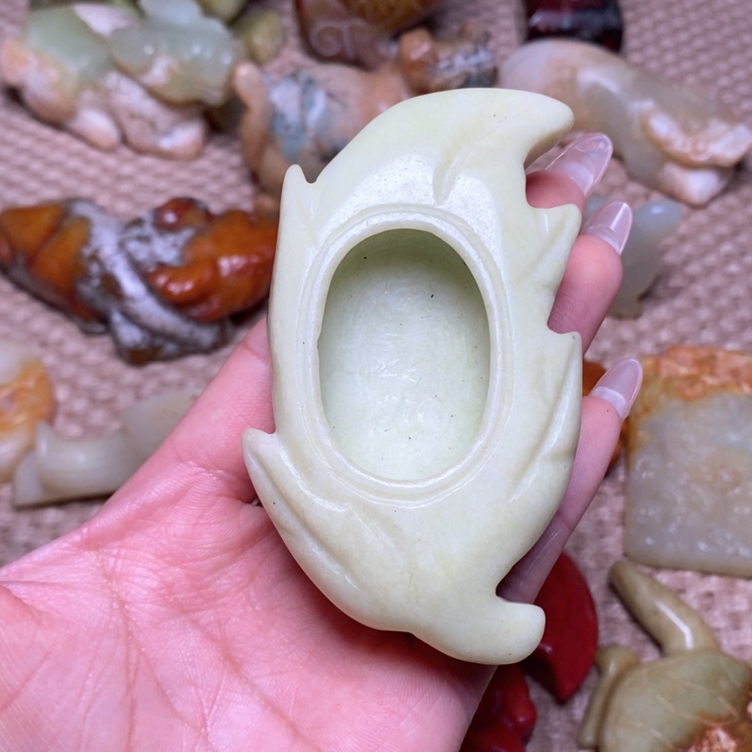 白玉菩提吊坠白玉菩提白玉菩提摆件