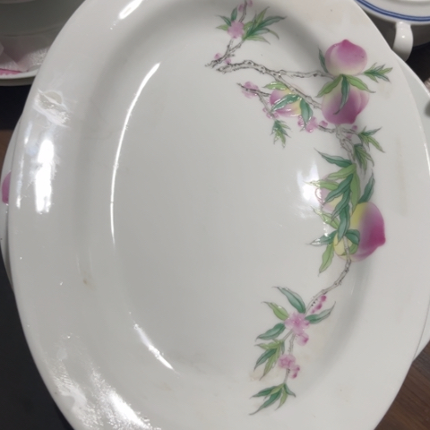 其他瓷12寸盘一个