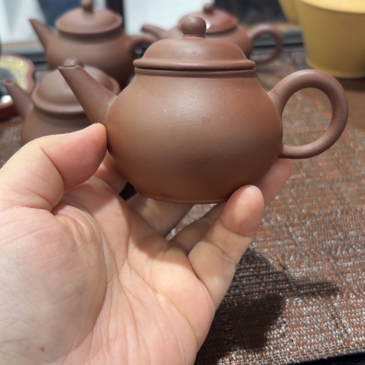 笑***^紫砂茶壶70清水泥芭乐110cc