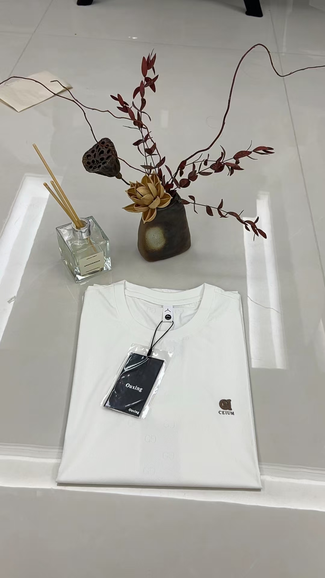 2161（男款）高品质冰丝福～利T恤