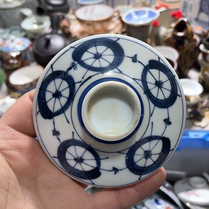 瓷片在一起的时候就是这样