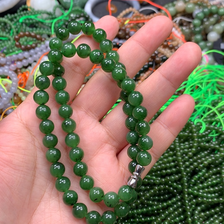 和田玉未镶嵌手链43
