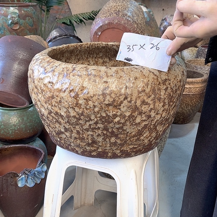 正品口35高26花盆无孔