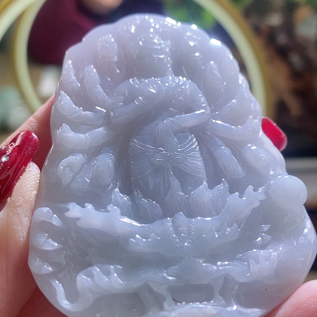 【闪购商品】翡翠颈饰未镶嵌千手