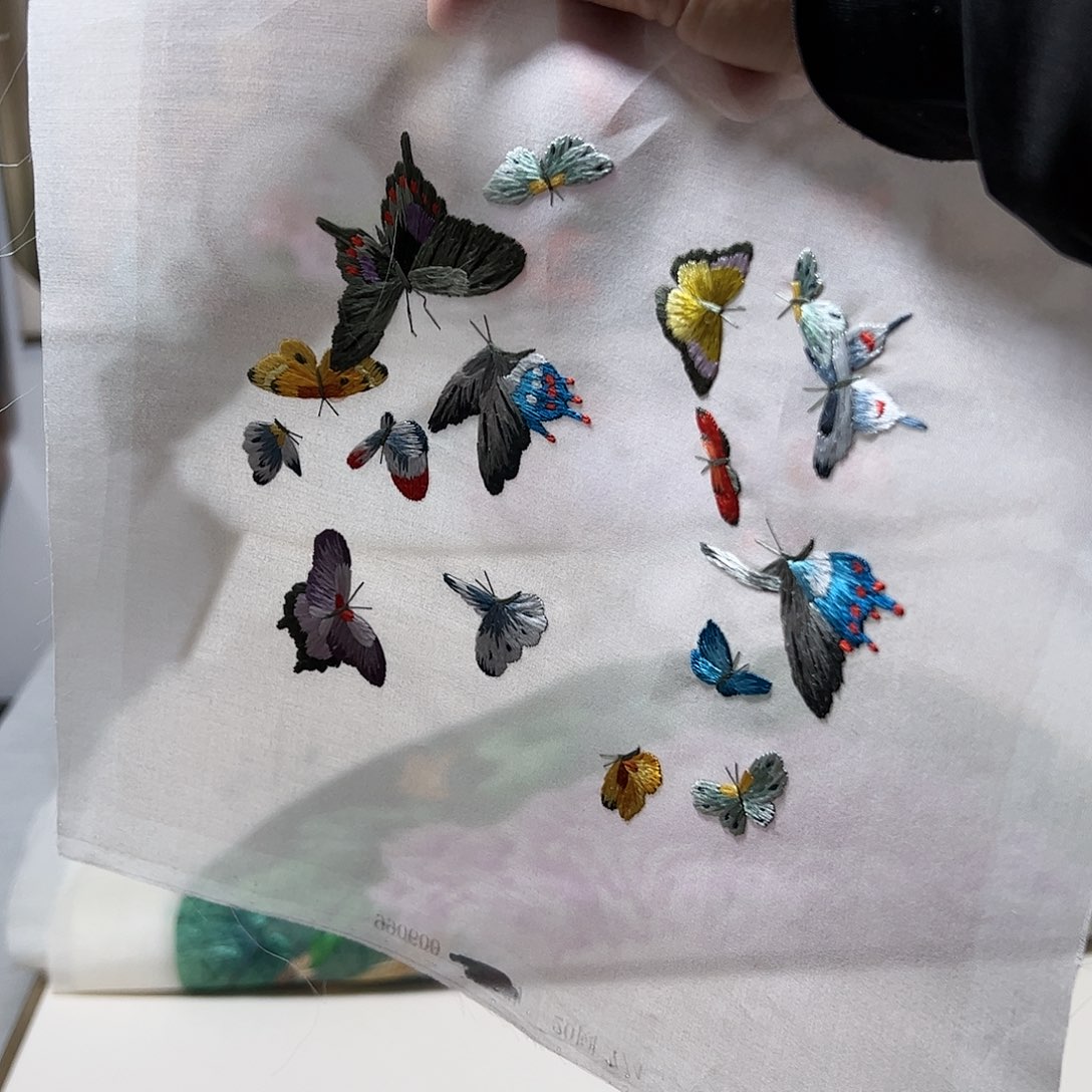 刺绣纯手工刺绣画