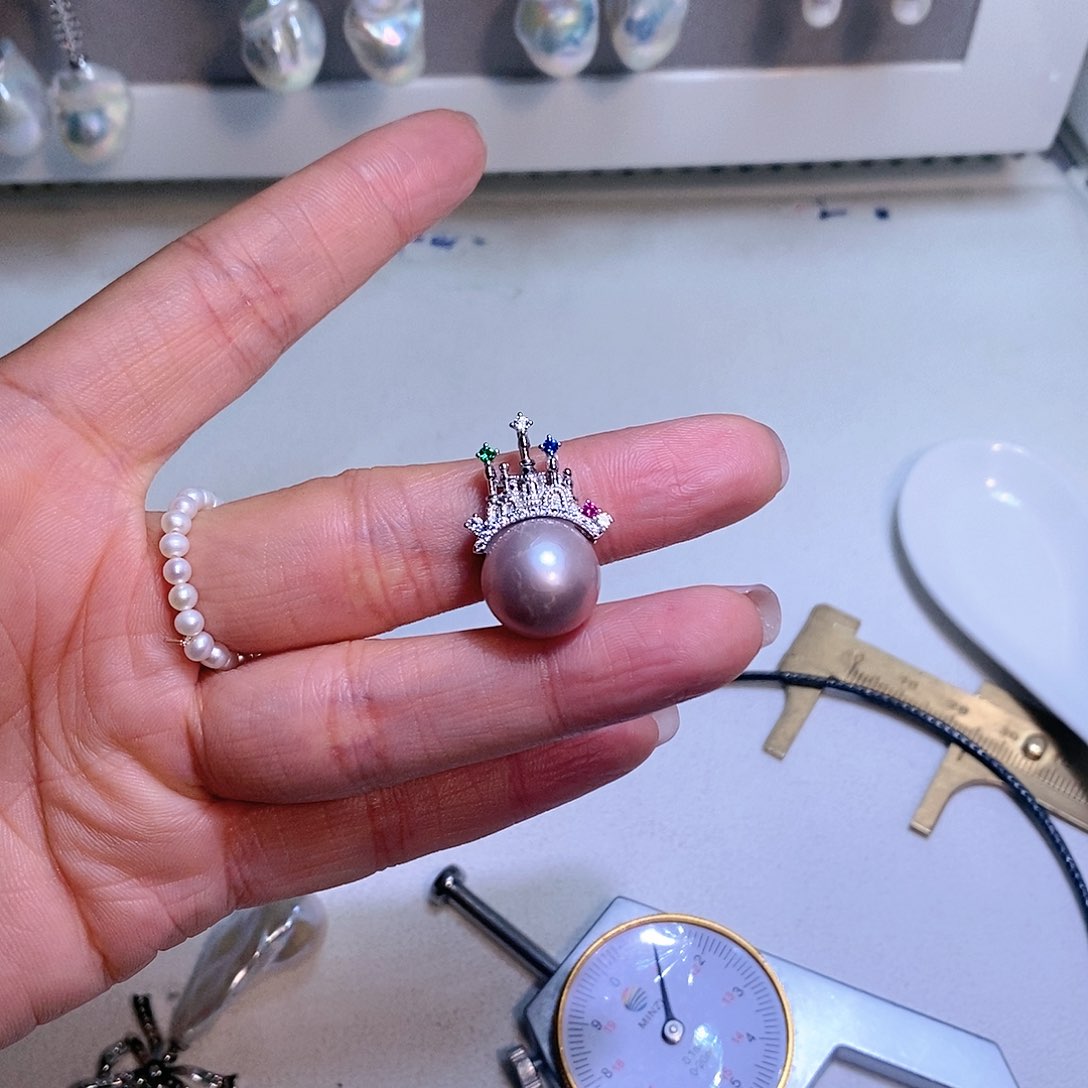 【闪购商品】淡水珍珠吊坠未镶嵌