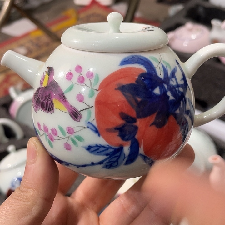 陶摆件景德镇陶瓷主人杯233