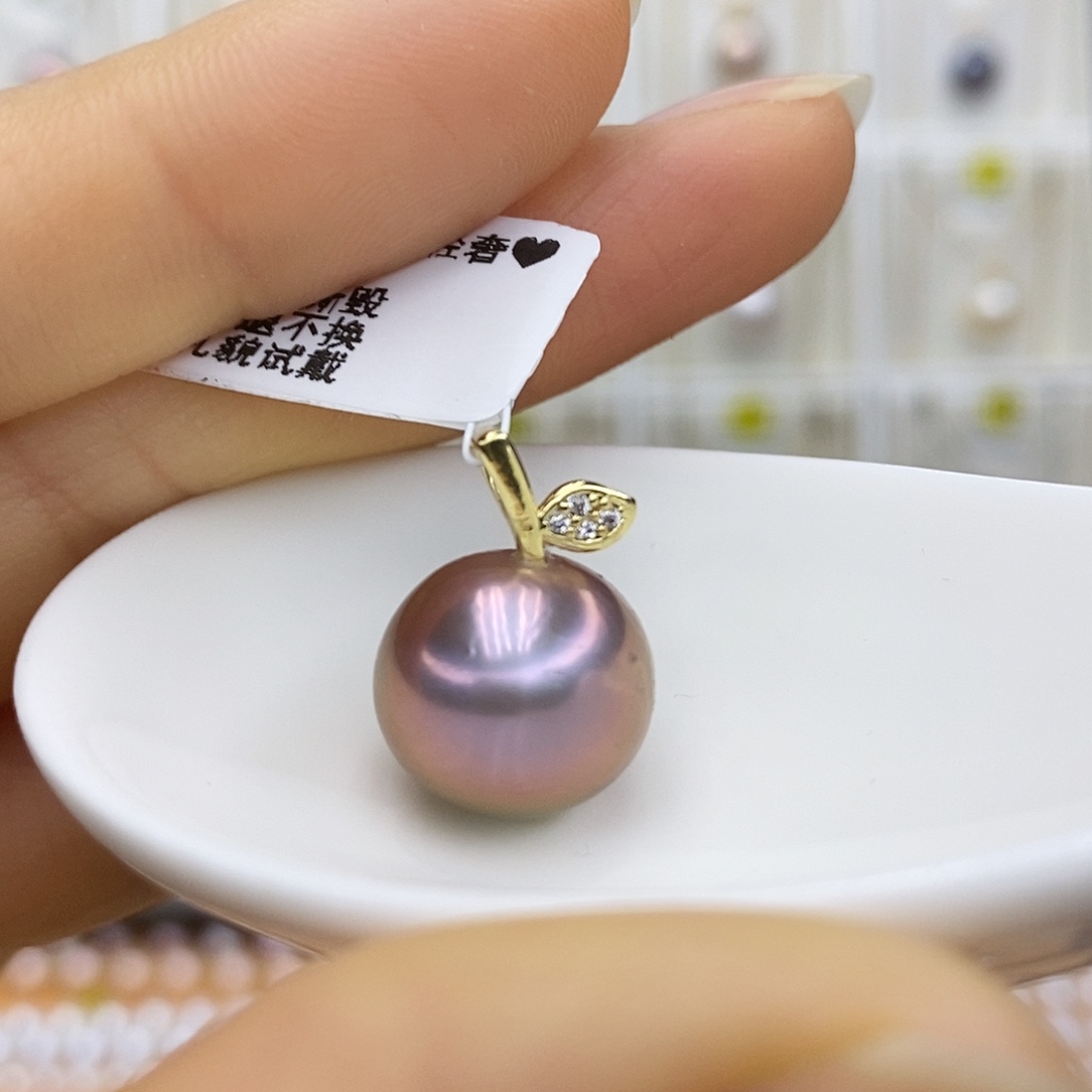 未镶嵌吊坠(赠链)淡水珍珠