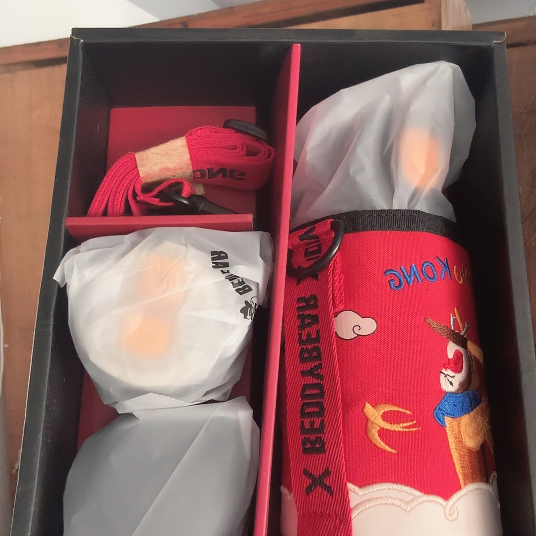 银鼠毛杯具熊孙悟空保温杯