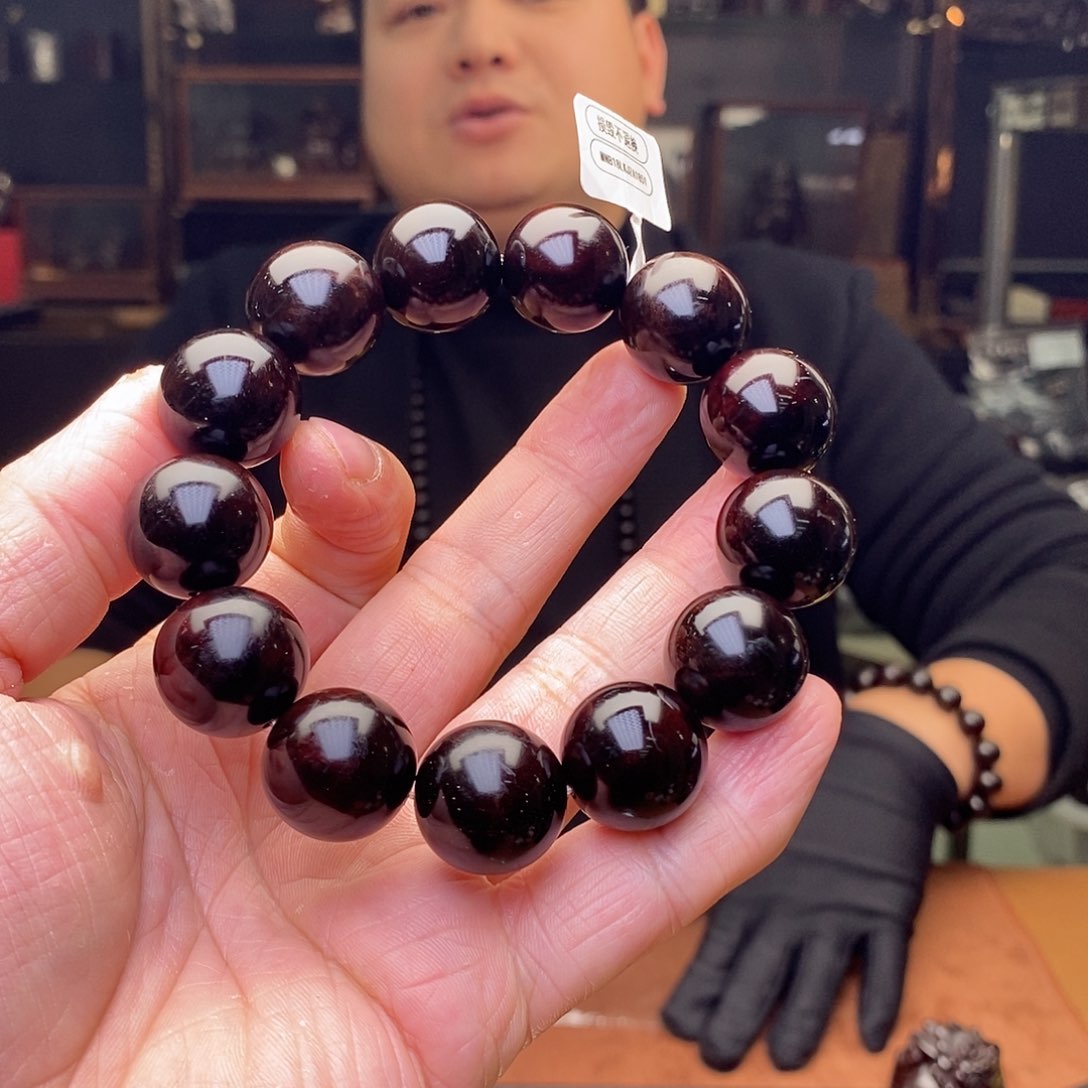 檀香紫檀（小叶紫檀）手串/手链君**行53克