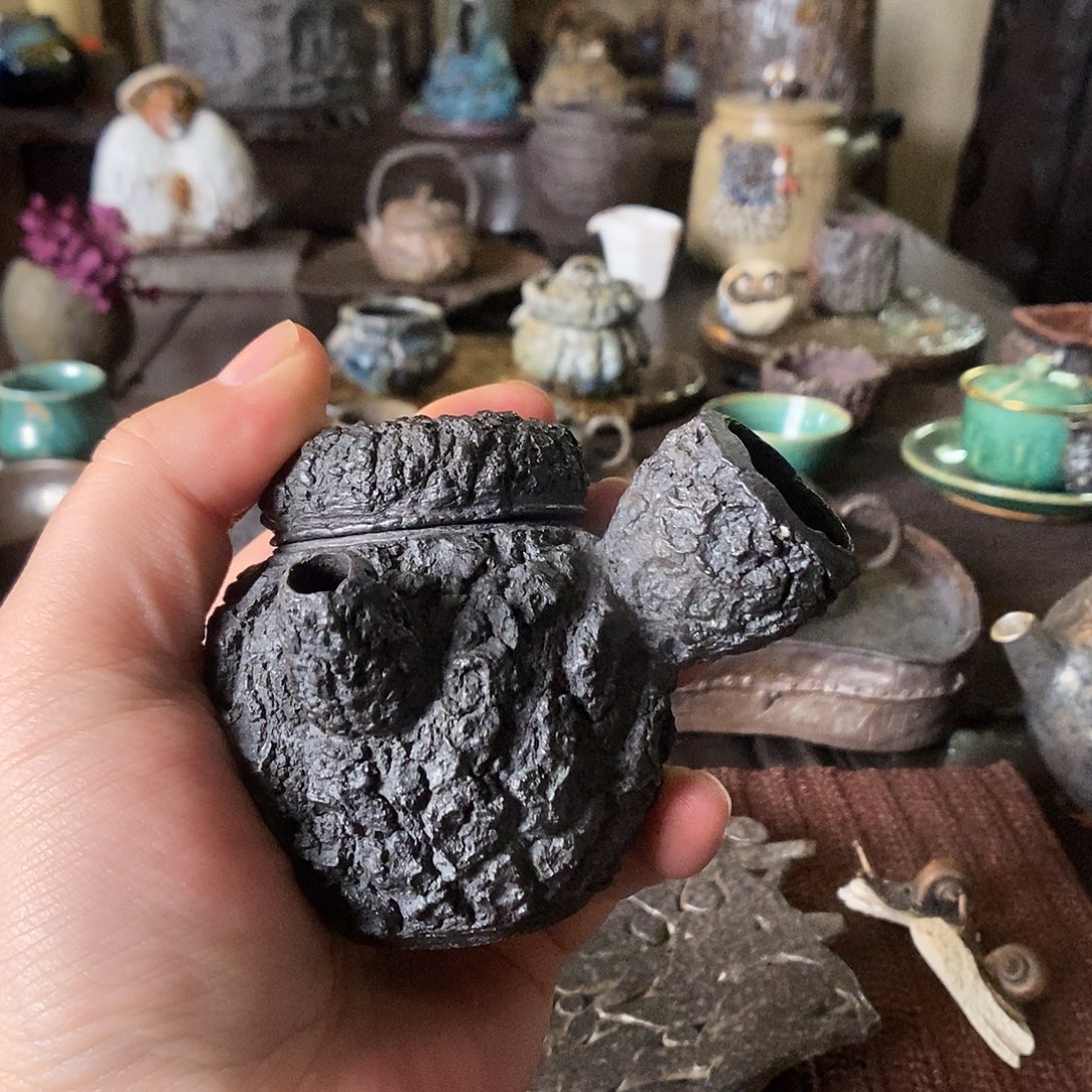 L***e手工制作柴烧茶具