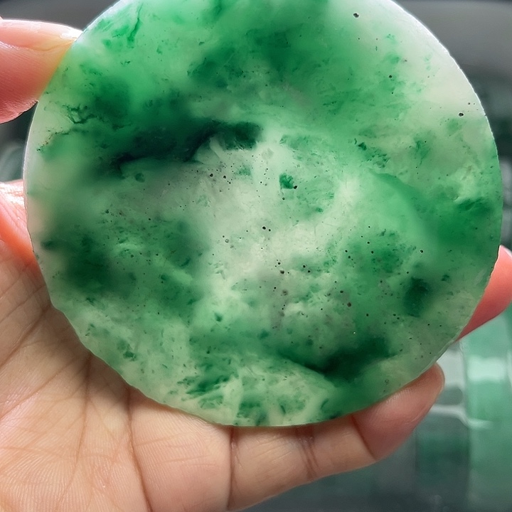 定制石英质玉（非洲翠）定制天然非洲翠手镯