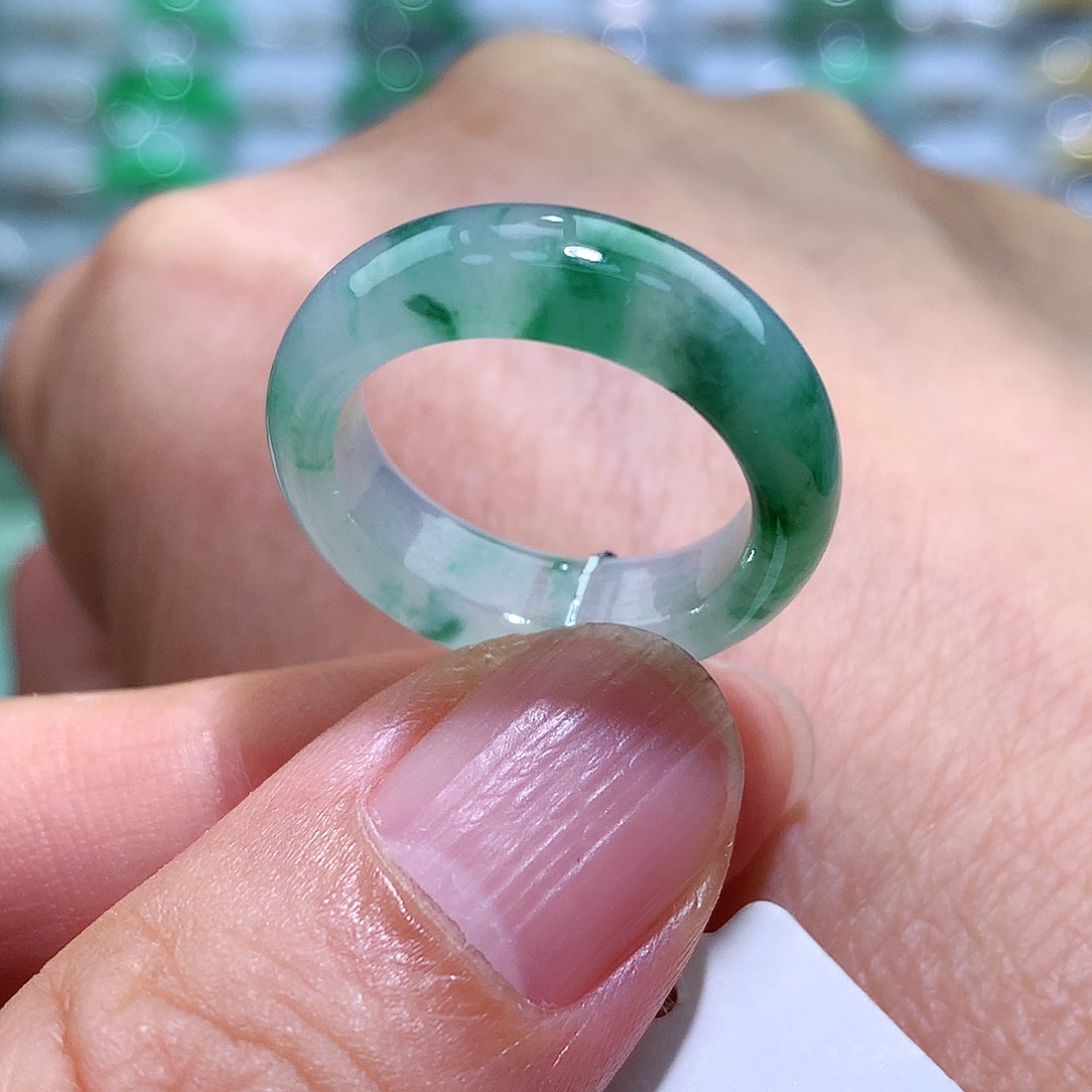 翡翠戒指未镶嵌12号