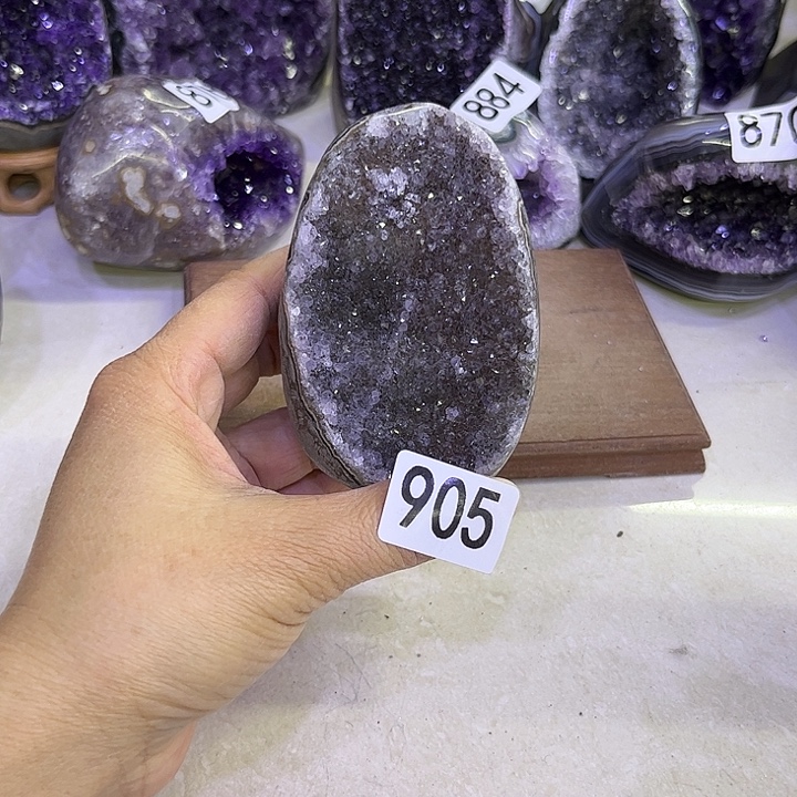 大型摆件（非配饰）紫晶未镶嵌