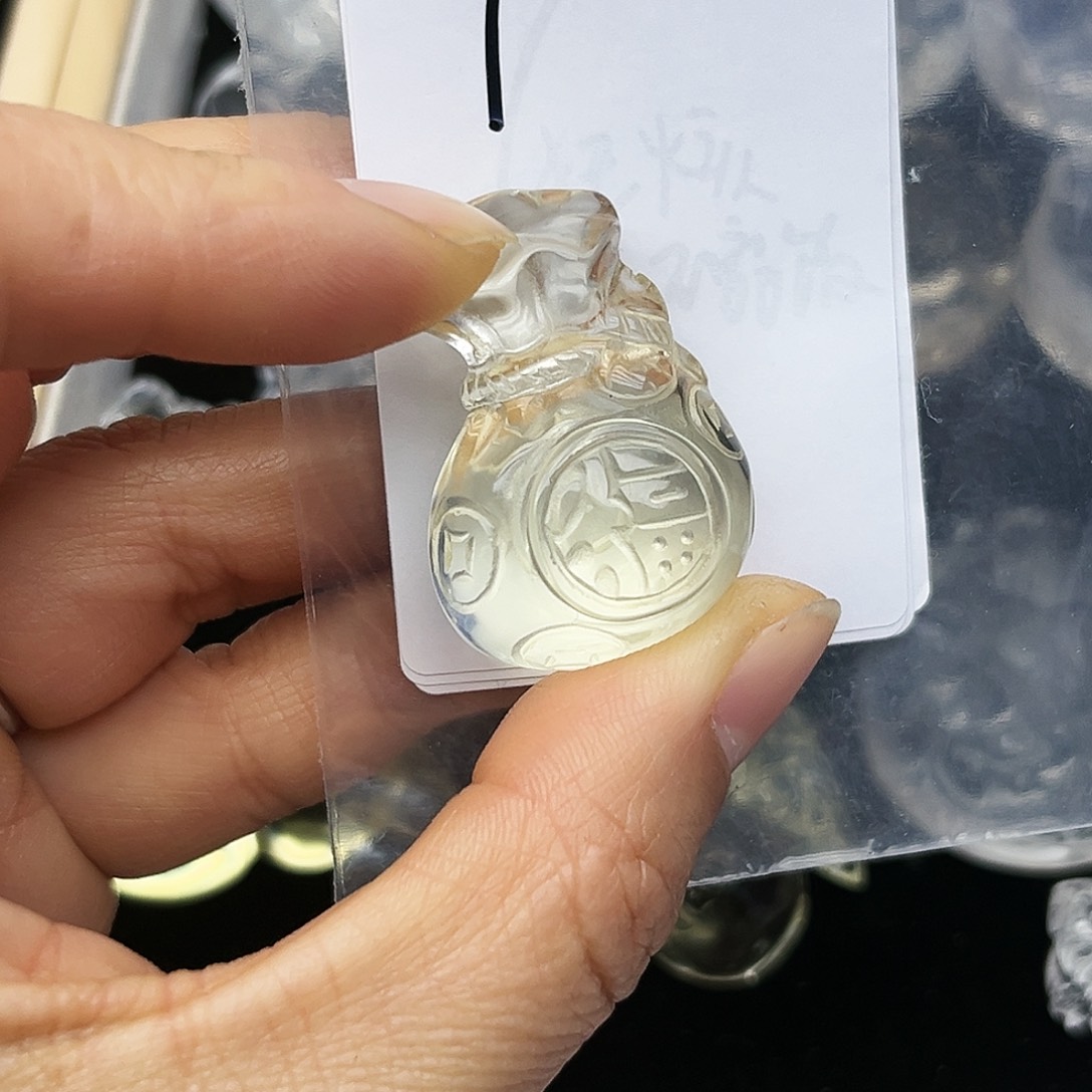 水晶颈饰未镶嵌黄水福袋1号