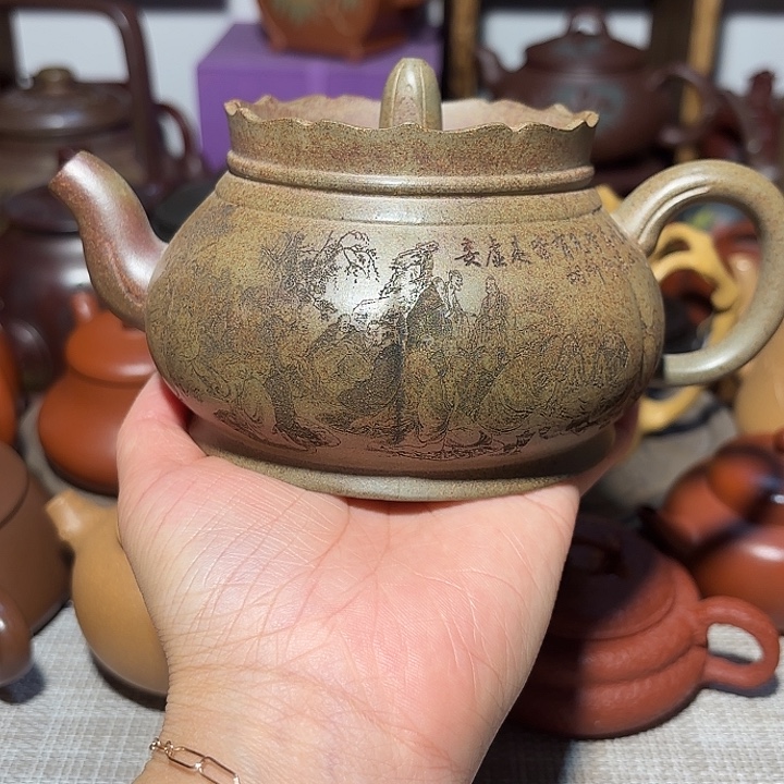 紫砂茶壶原矿宜兴紫砂