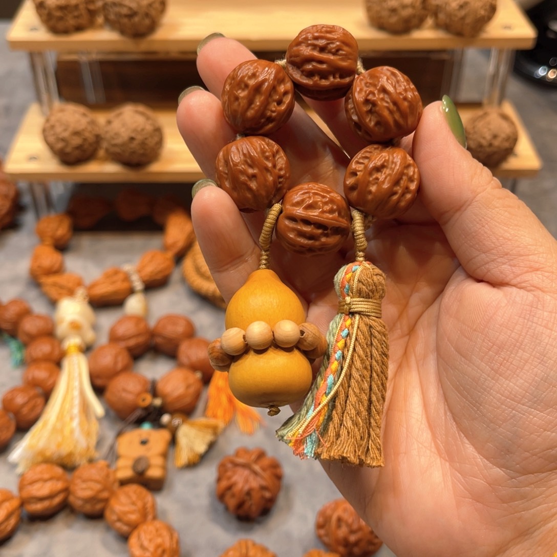 文玩核桃把件树王葫芦设计款