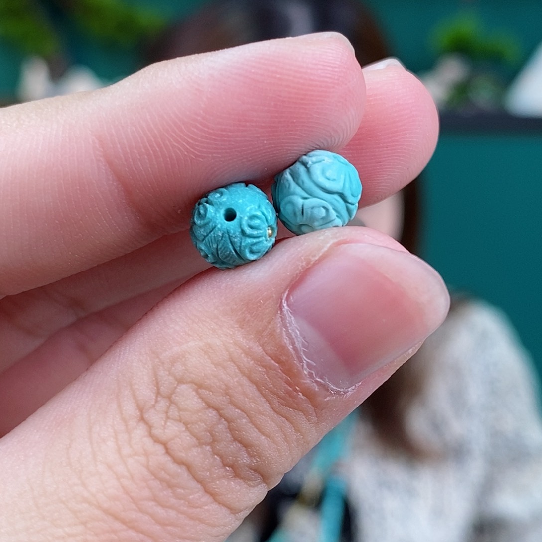 绿松石珠宝奇石未镶嵌