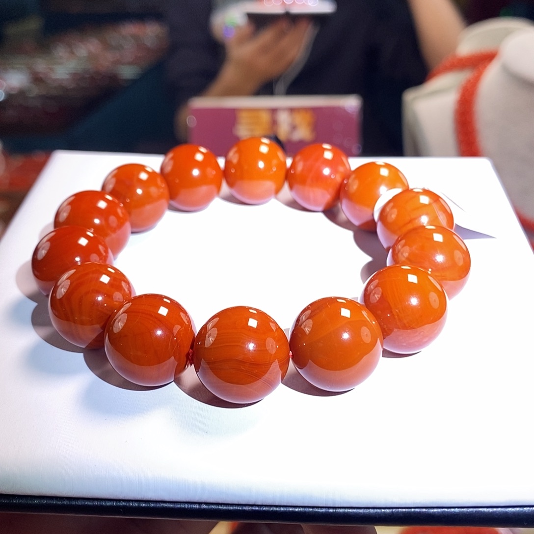 未镶嵌瓦西  16mm   多样性发一南红玛瑙