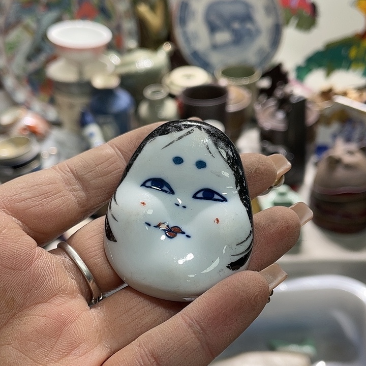 瓷片盖子不给19.9发带瑕疵牌都是坏的10