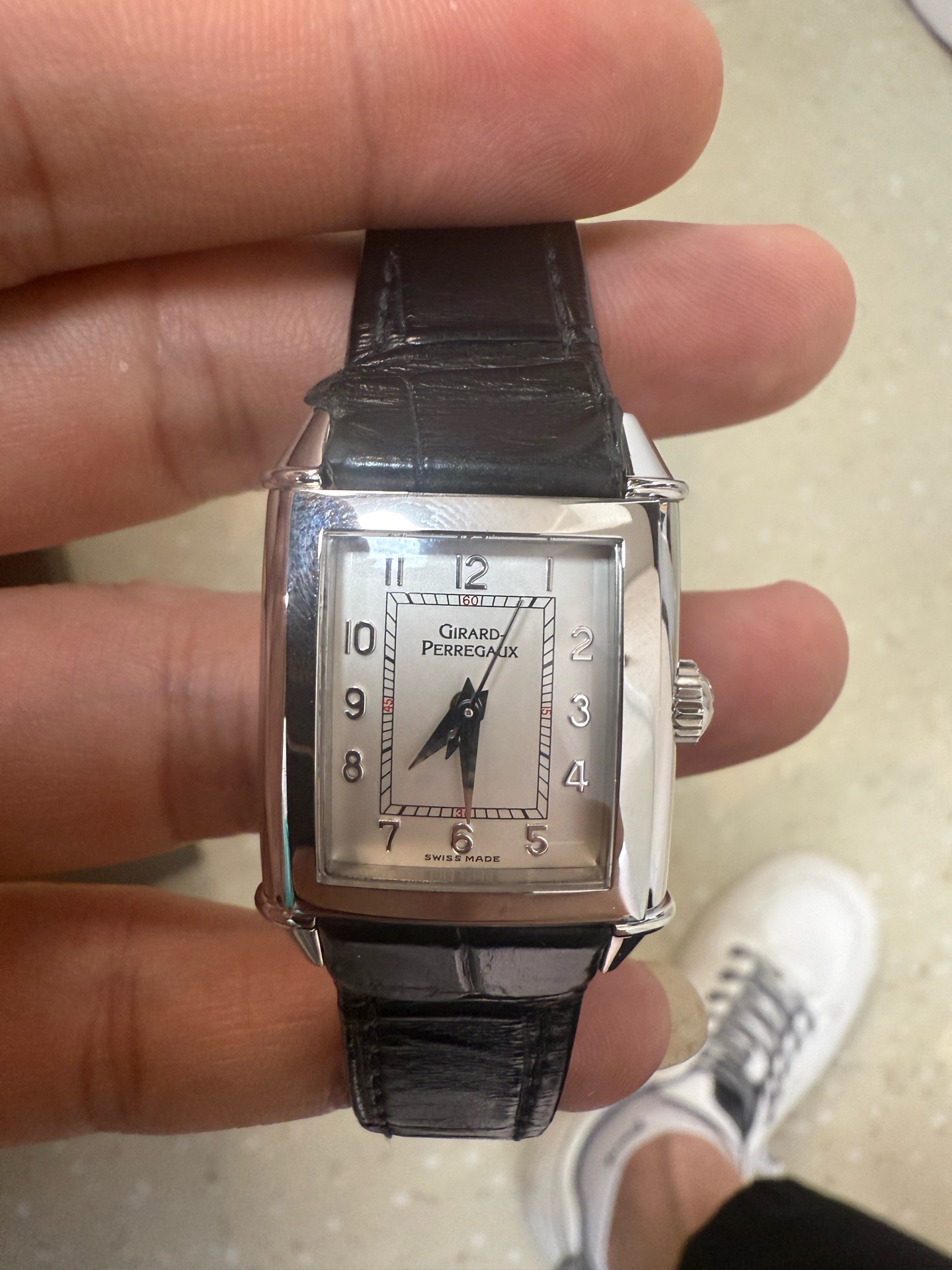 99新 Girard- Perregaux/芝柏表  1945系列25900-11-111-11A腕表