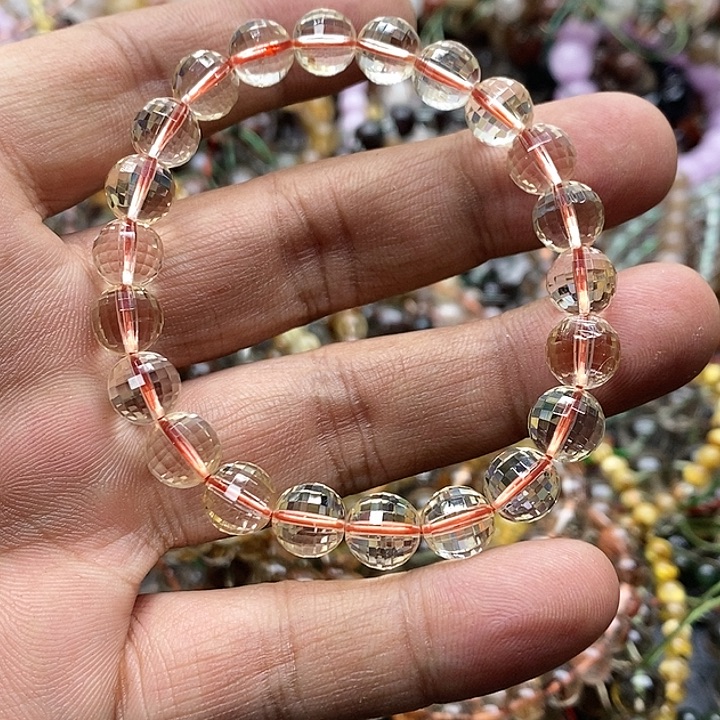 珠宝半成品水晶未镶嵌