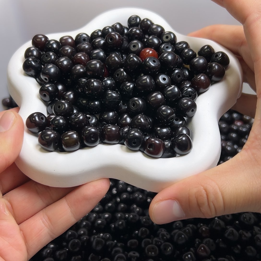 菩提根/象牙果吊坠微瑕卡11车厘子桶珠100颗卡牌➕40颗