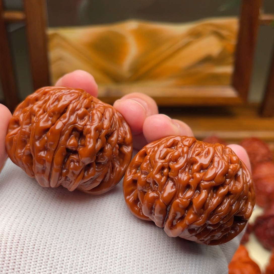 文玩核桃把件四座楼43