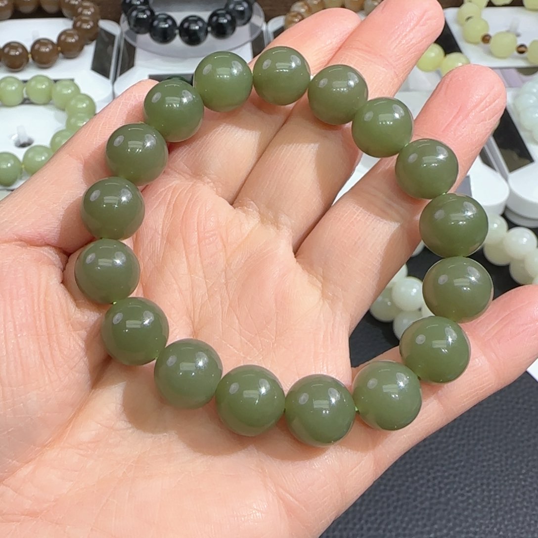 和田玉手链未镶嵌