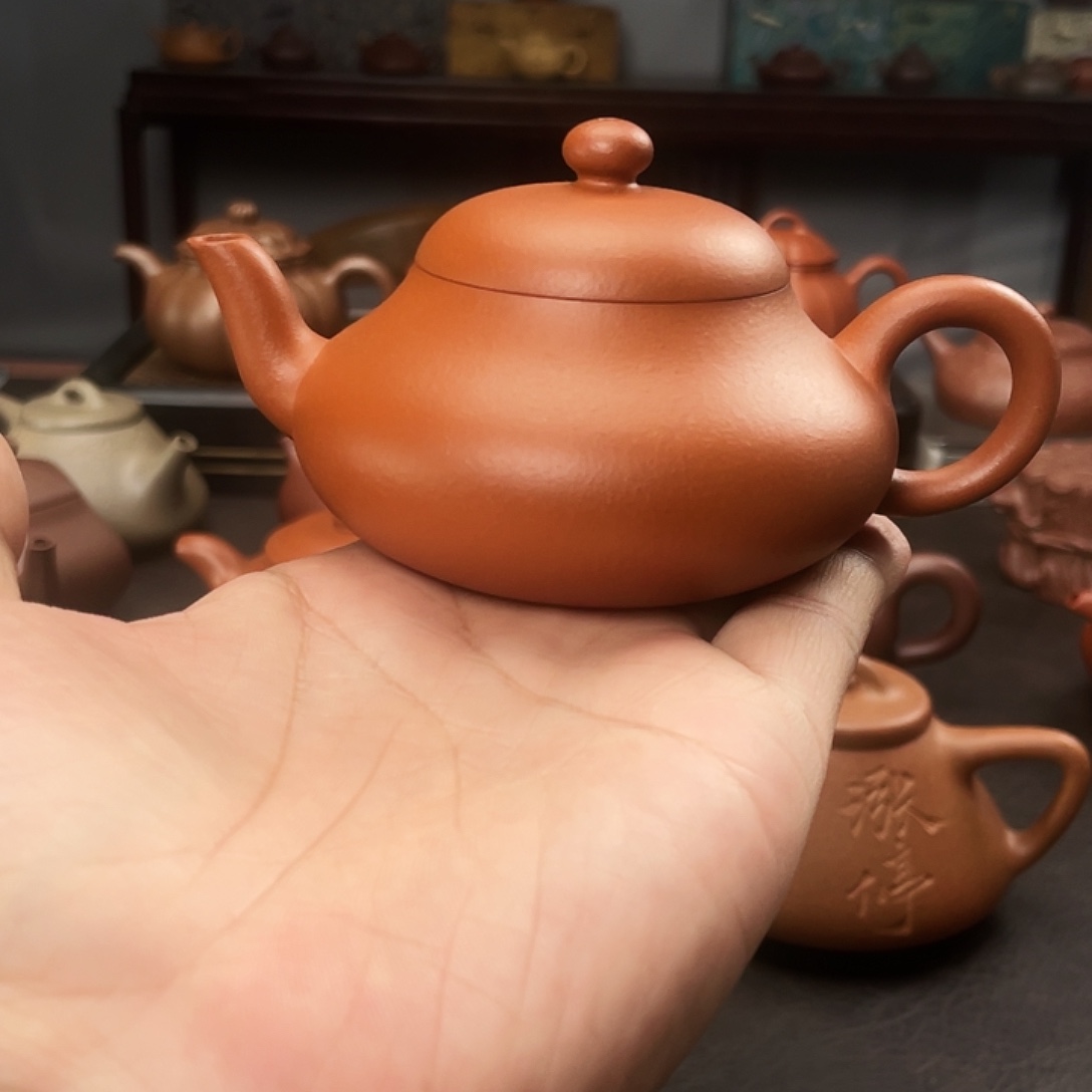咖***烟紫砂茶壶宜兴紫砂壶