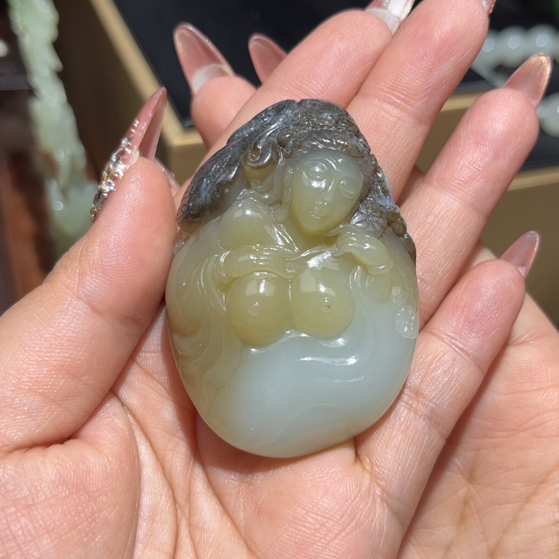 和田玉挂件未镶嵌