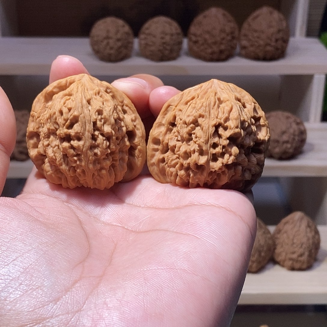 吊坠文玩核桃45尺涿鹿南将石，全品