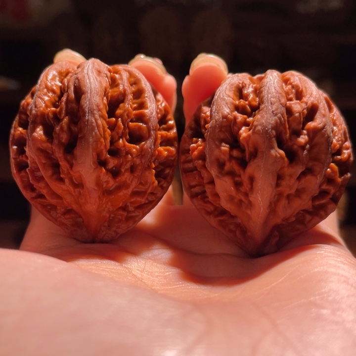 文玩核桃把件愿*娇美楸5