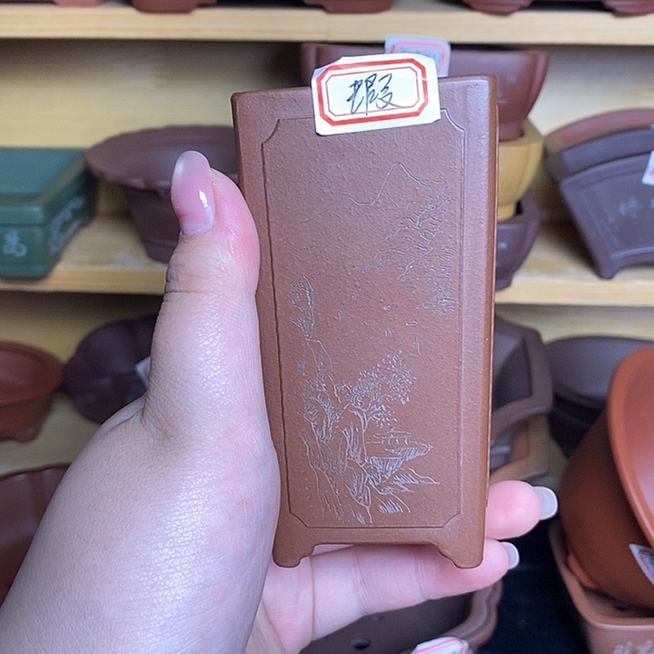 琉璃手工艺品宜兴紫砂精品花盆