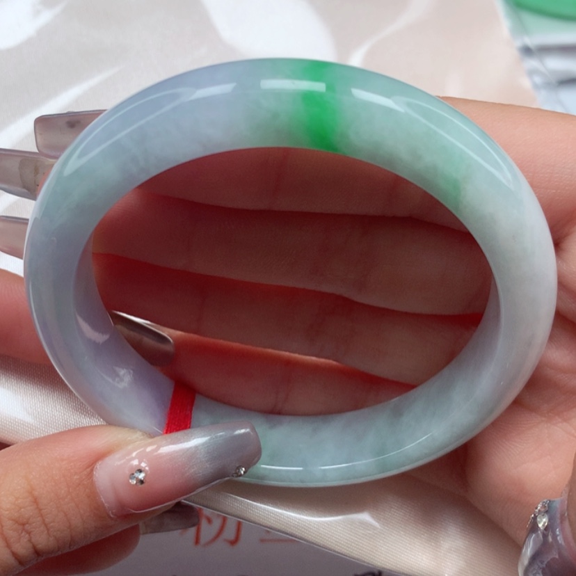 【闪购商品】翡翠手镯未镶嵌58圈