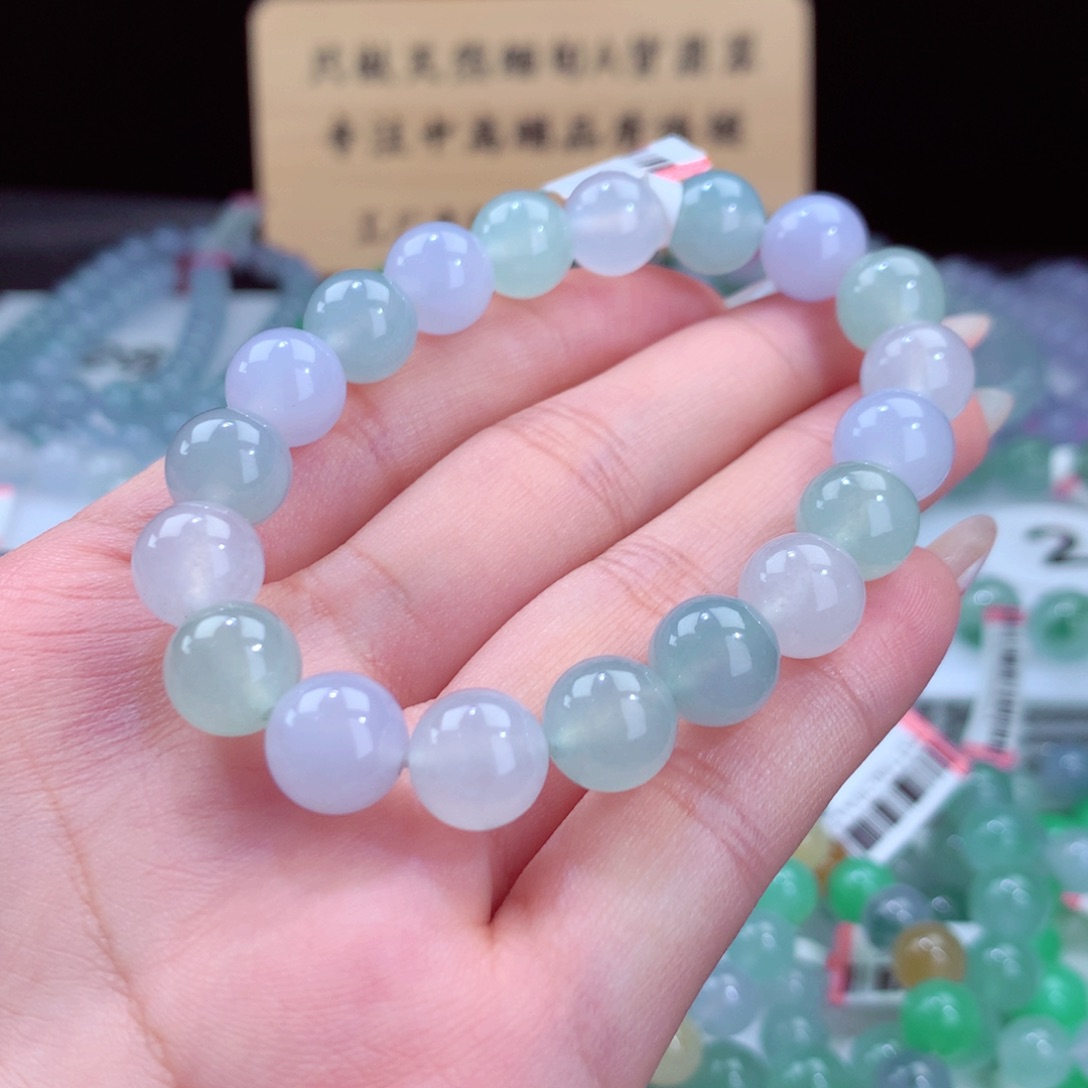 未镶嵌翡翠手链喵*总卡10