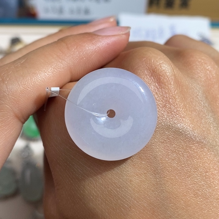 翡翠颈饰18K金镶嵌…