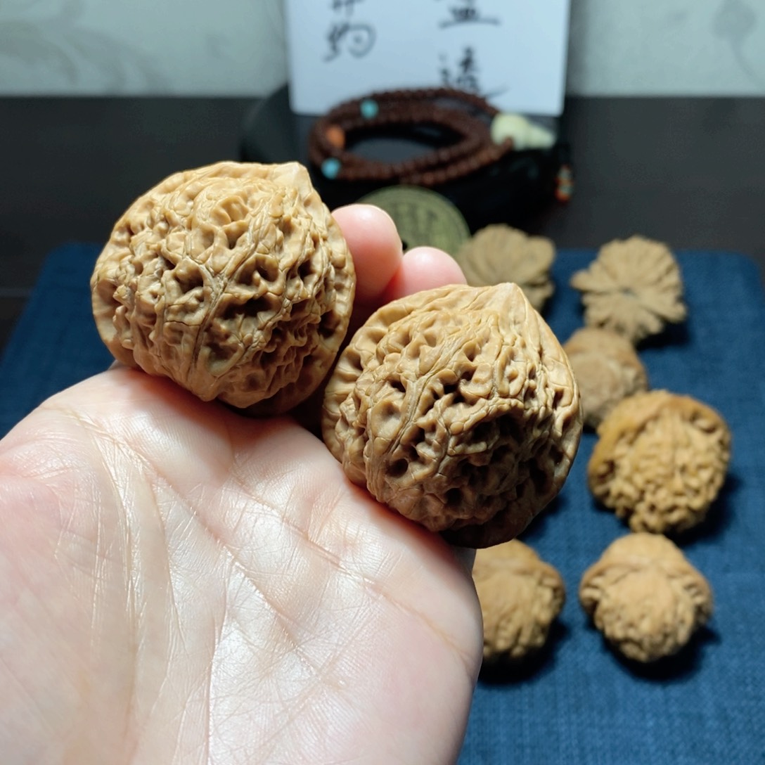 桃核吊坠全品水龙纹40