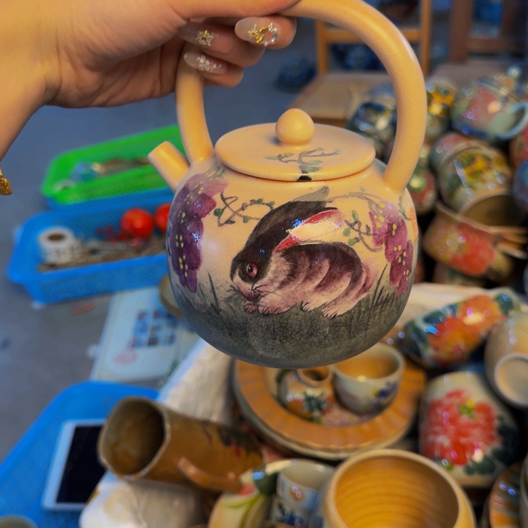 瓷片景德镇陶瓷手工手绘