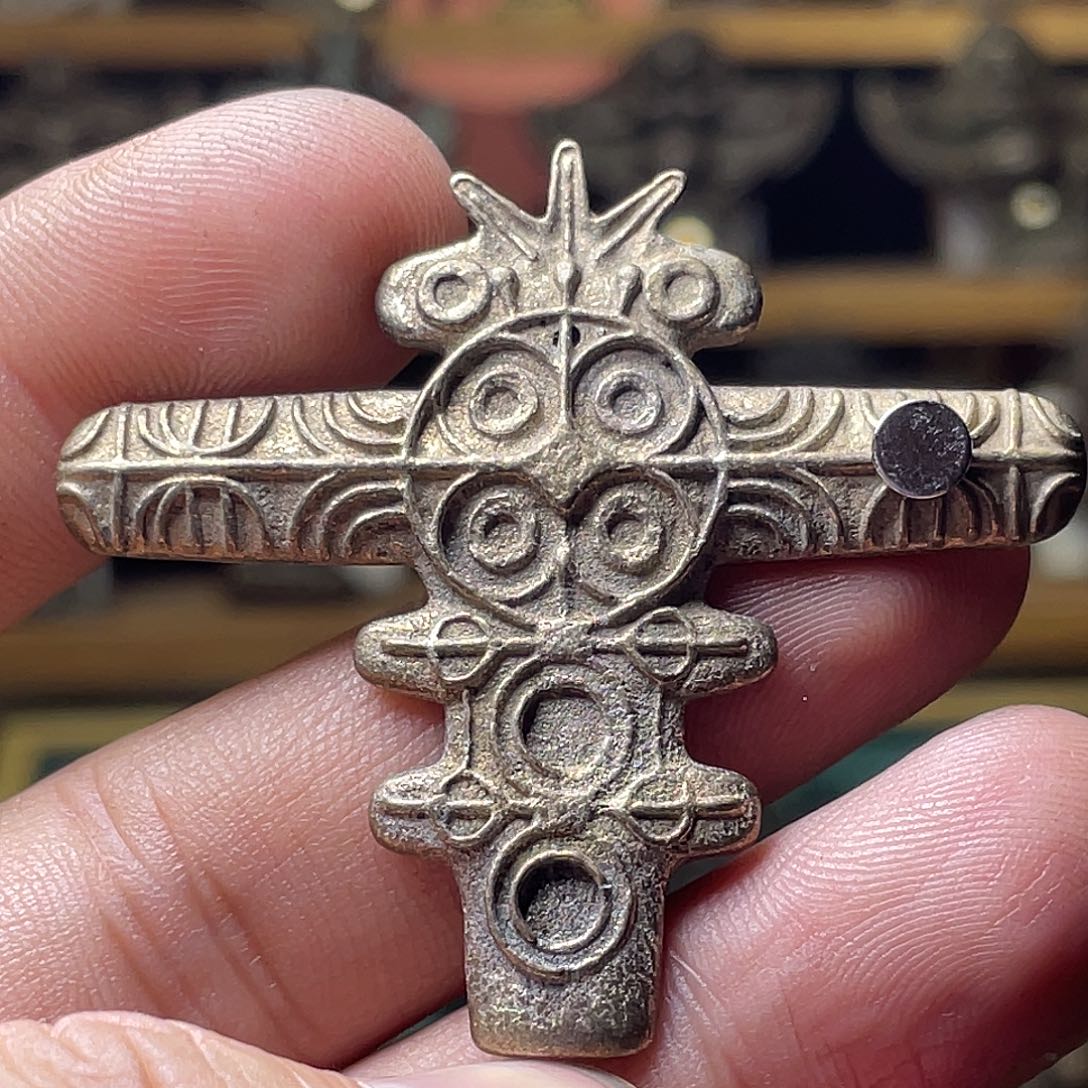 藏传微瑕老料加银